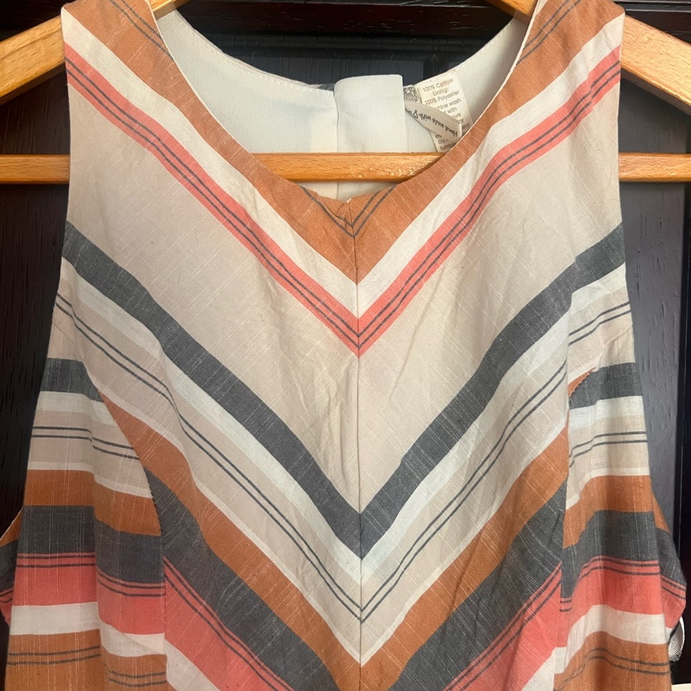 NWT Japna Striped Multicolor Maxi Dress - Picture 4 of 5